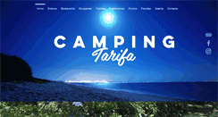 Desktop Screenshot of campingtarifa.es